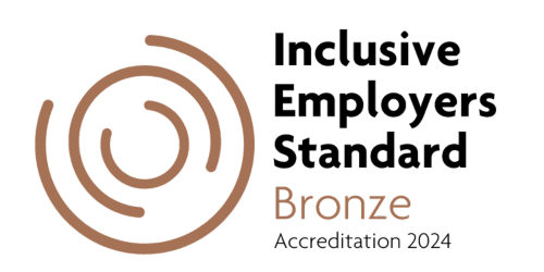 Inclusive Employer Standard Bronze logo